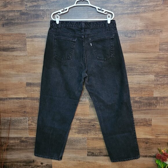 Vtg Levi's Jeans 38x29 Measures 36x28 Relaxed Fit Straight USA White Tab 90's - Picture 3 of 11
